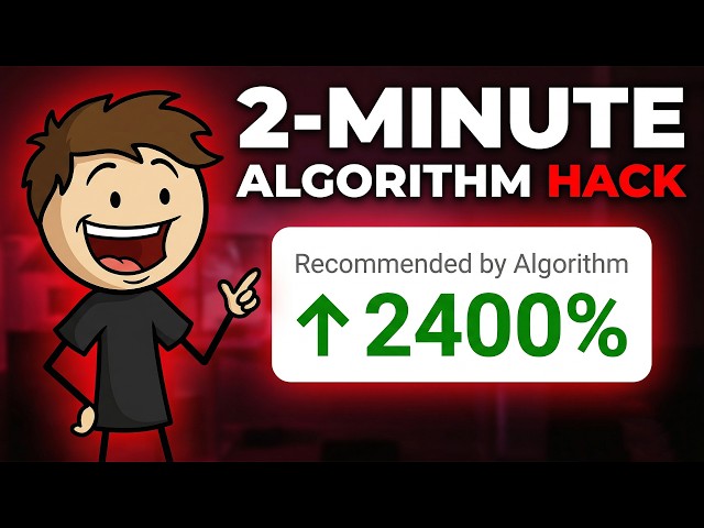 The 2 Minute Algorithm Hack That Gets YouTube to Recommend Your Videos in 2025