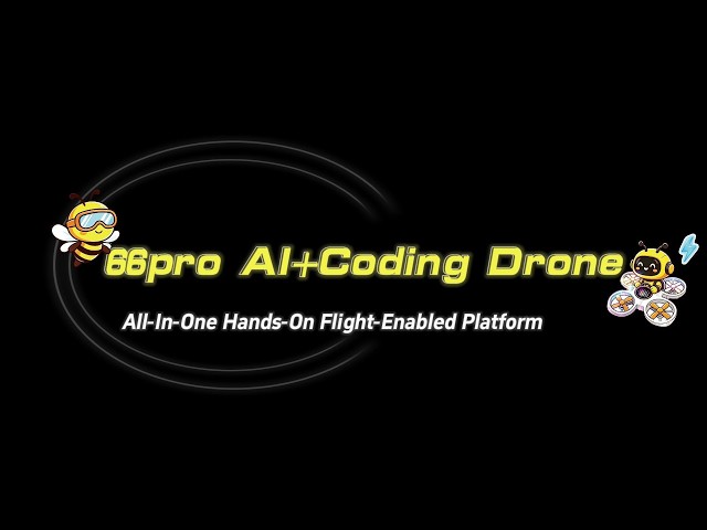 66BL Pro STEM Coding Drone: Learn to Code by Flying