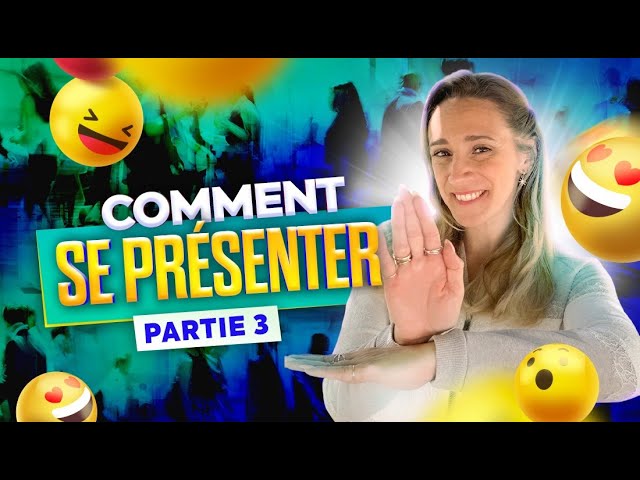 LSF: Conjugation in French Sign Language to introduce yourself! Part 3
