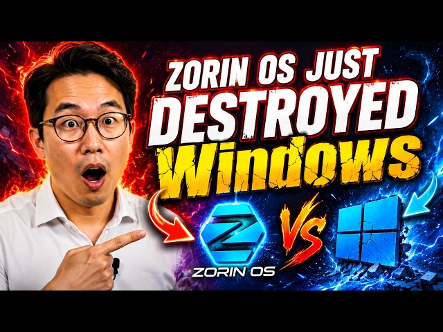 Zorin OS JUST DESTROYED Windows As Millions Make The Switch — Users DITCH Microsoft!