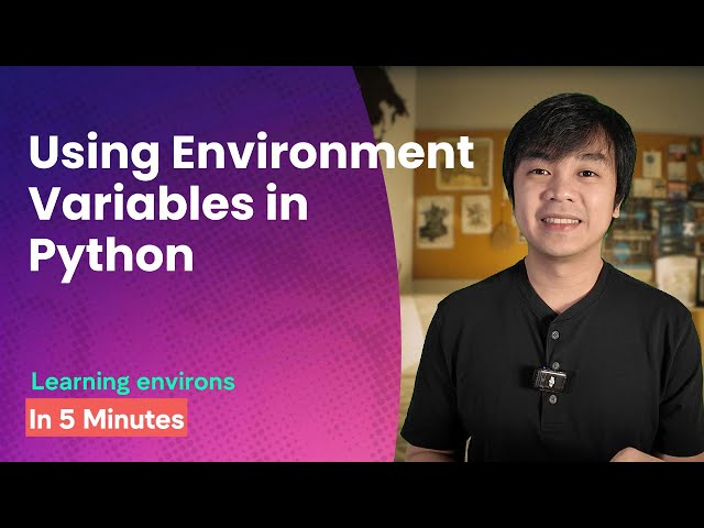 Dev Setup: Using Environment Variables in Python With Environs