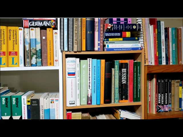 Take a Tour of my Language Learning Library - Introduction