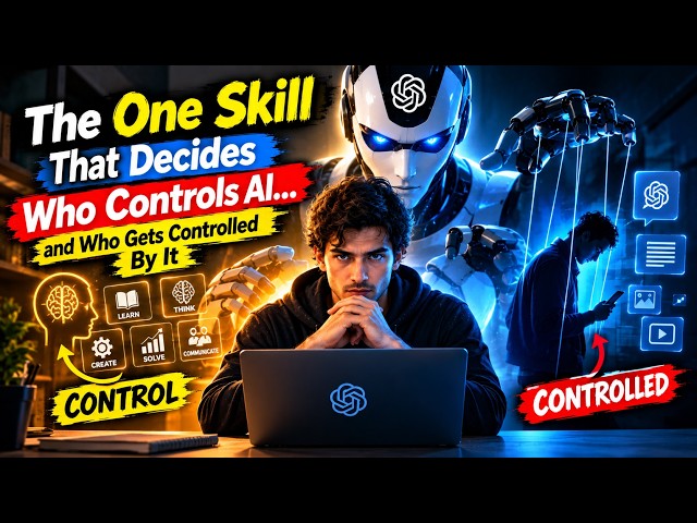 The One Skill That Decides Who Controls AI — And Who Gets Controlled By It