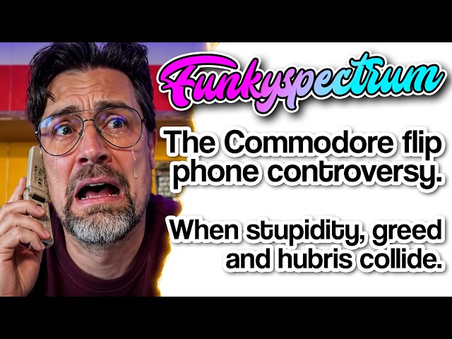 THE COMMODORE FLIP PHONE CONTROVERSY.