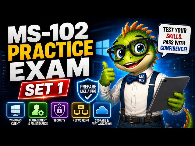 MS-102 Practice Exam Set 1: 45 Microsoft 365 Questions