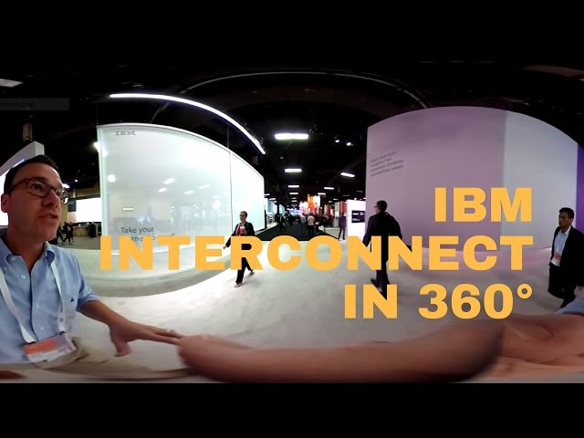 IBM Interconnect - 360 CONCOURSE TOUR - Interactive Video