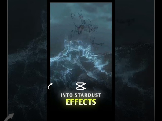 CAPCUT | INTO STARDUST EFFECTS TUTORIAL ❤️‍🔥 | #shorts #edits #tutorial #viral
