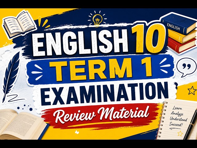 English 10 Term 1 Examination Reviewer #DepEd #Matatag #term1