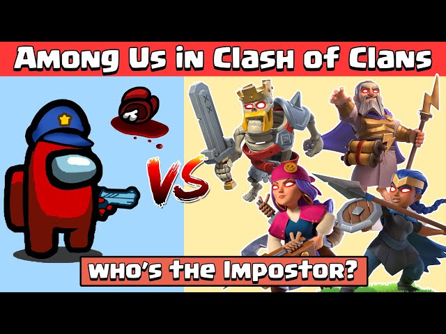 Impostor in Clash of Clans | 1 Max Hero Vs All Level 1 Heroes | Clash of Clans | Among Us Gameplay
