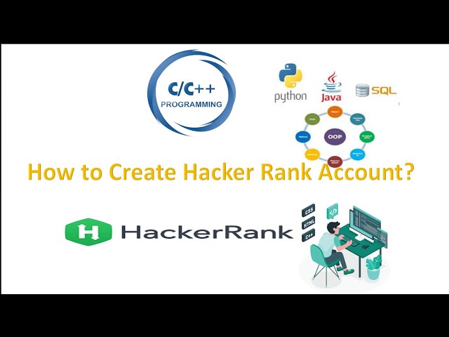 How to Create Hacker Rank Account for C,Java,Python,C++ Coding/Programs Practice?
