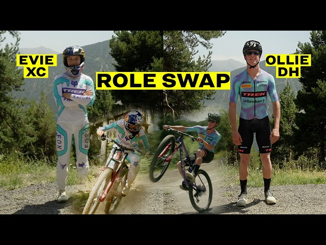 What happens when World Cup XC and DH racers switch bikes??