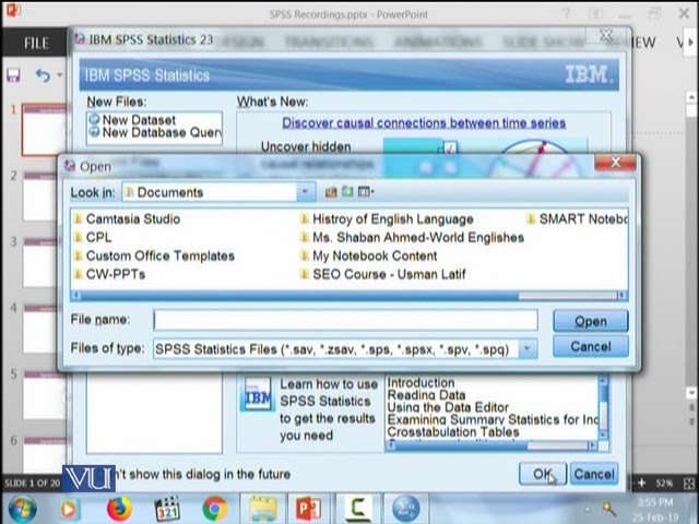 SPSS Tutorial - 1 | Applied Biostatistics | BIO733_Topic081