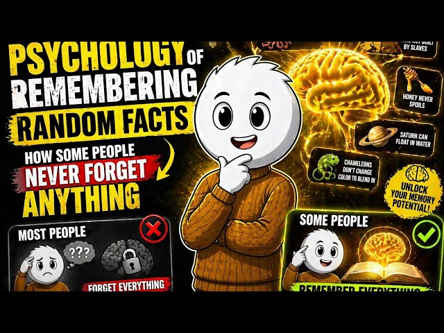 “The Psychology of Remembering Random Facts | How Some People Never Forget Anything”