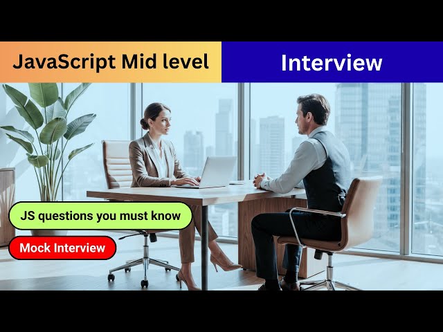 JavaScript Interview Preparation | Crack Your Next Frontend Developer Job | MOC Interview