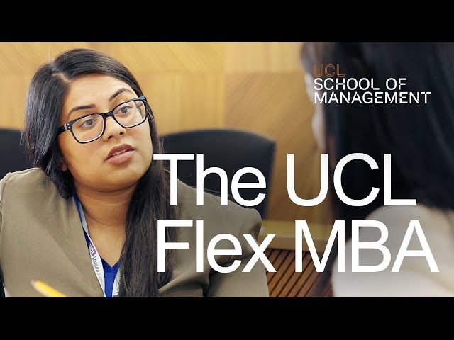 Introducing the UCL Flex MBA