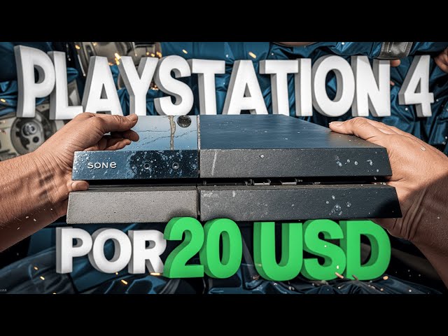 Una misión IMPOSIBLE... ¡Una PS4 con $400 pesos!