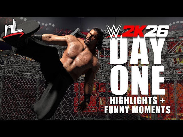 WWE 2K26: Day One! (Highlights + Funny Moments)