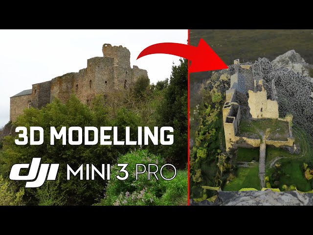 3D modelling with the DJI Mini 3 pro (using photogrammetry)
