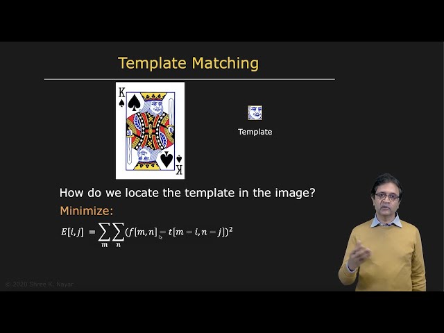 Template Matching by Correlation | Image Processing I