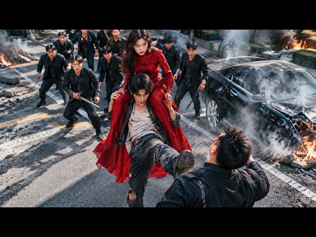 Warrior save beauty,she is long-lost relative,hide identity to protect,crush villains