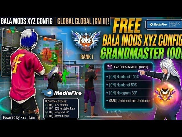 Free Paid Mod Full Setup Video For all Device -  HS+ESP |  Injector FF  Safe Main ID  - Banti Bhaiya