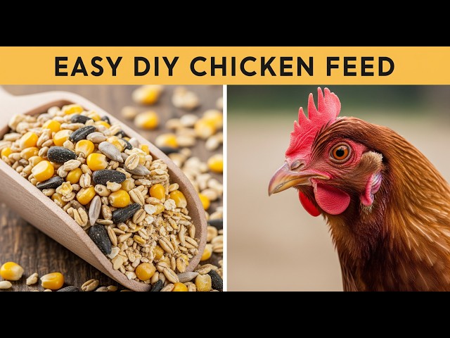 The ONLY Chicken Feed Recipe You'll Ever Need (Easy All-in-One Mix)