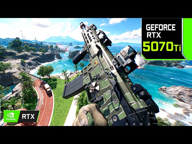 Battlefield 6 : RTX 5070 Ti 16GB + AMD Ryzen 7 9800X3D ( 4K OVERKILL Graphics DLSS )