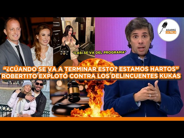 ROBERTITO FUNES EXPLODED ON HIS SHOW AGAINST ALL THE KIRCHNERIST CRIMINALS: "WE'VE HAD ENOUGH"