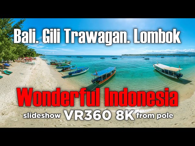 VR360. Wonderful Indonesia. Telescopic pole panoramas slideshow
