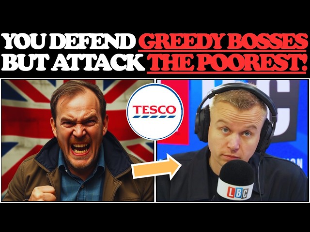 BRILLIANT Caller WRECKS Right Wing Radio Host For Defending BILLIONAIRES and CORPORATE GREED!