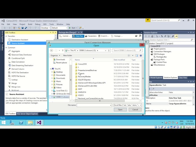 ETL2016 002 Excel a SQL Server