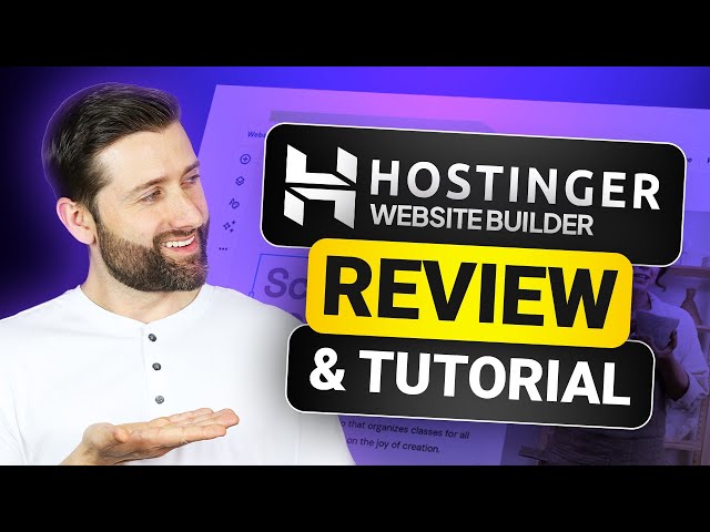Hostinger website builder review & tutorial (2026)