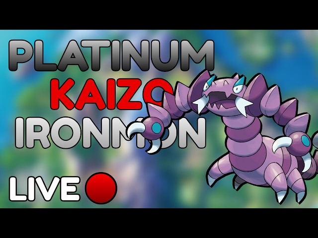Continuing My First Ever PLATINUM KAIZO IRONMON | Live