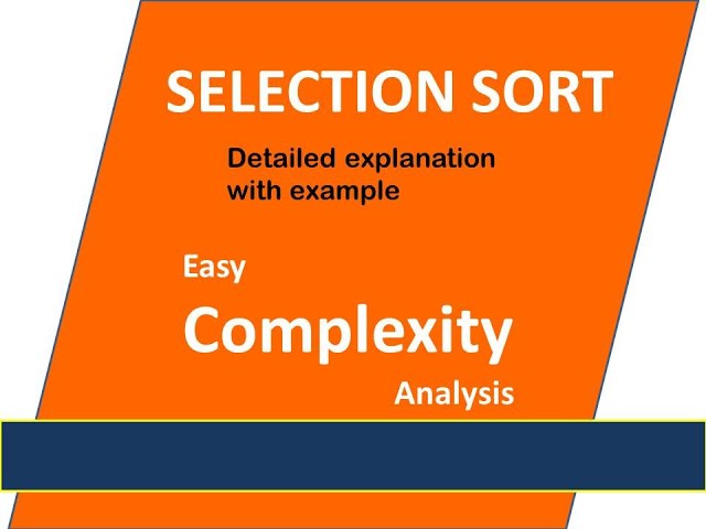 Selection sort #ComputerShastra