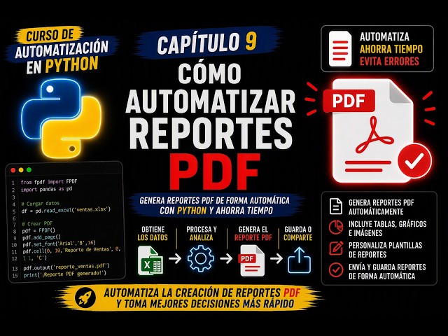 How to Automate PDF Reports with Python - Chapter 9