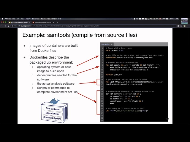 Example: More Complex Dockerfiles