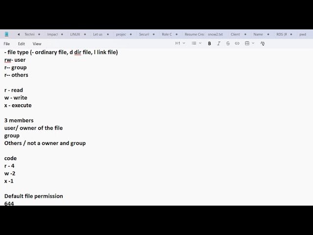 Linux File Permissions & chmod Command Explained | Symbolic and Numeric Mode | Practical Examples