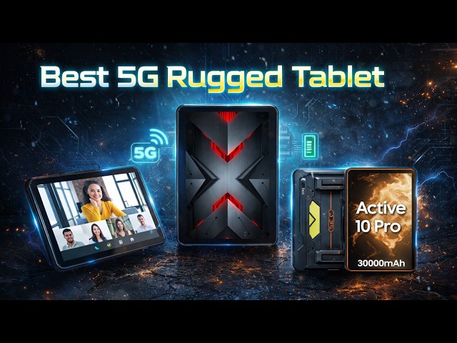 Best 5G Rugged Tablets 2026 ⚡ Top 3 Tough & Durable Picks