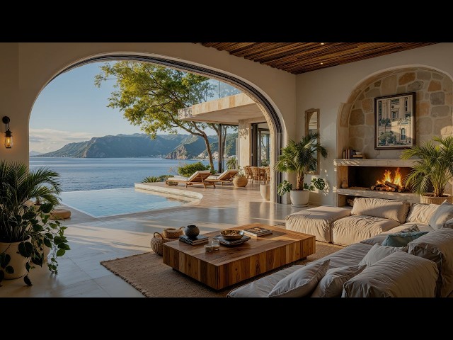 Seaside Jazz In Morning Solitude - Start Healing Days With Smooth Jazz & Biophilic Luxury Ambience