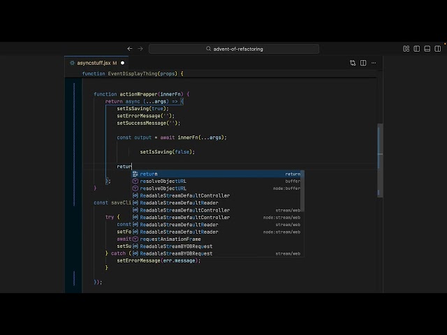 Advent of Refactoring #16 - wrapper functions