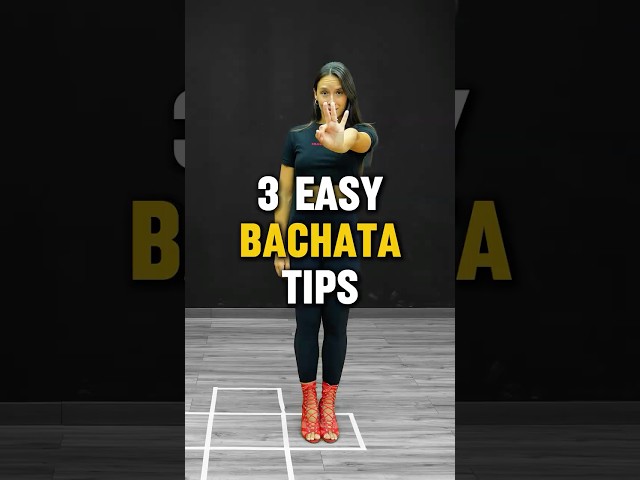 3 Easy Bachata Tips! Bachata Tutorial For Beginners Steps