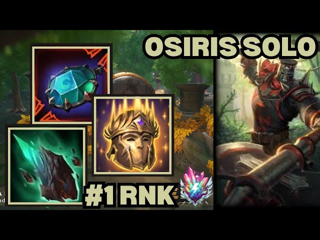 #1 IN RANKED!! - Osiris Solo Deity Smite 2 Gameplay