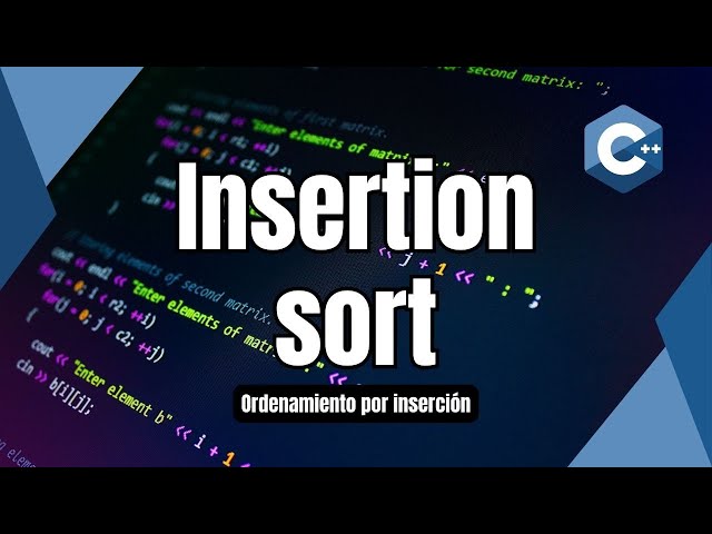😵 INSERTION SORT 😵 - 📊 Curso de ESTRUCTURA DE DATOS 📊