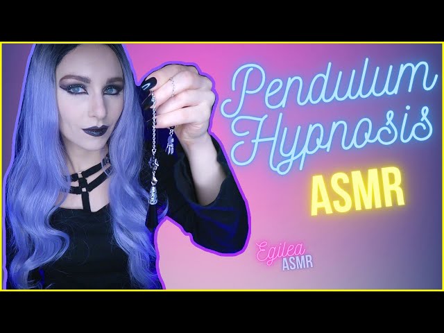 ASMR Pendulum Hypnosis, hands movements, Rain sound, Soft whispers to make you sleep.