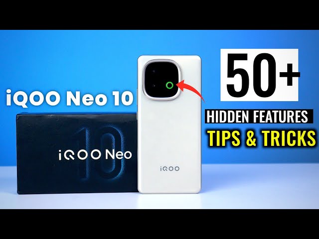 iQOO Neo 10  5g Tips and Tricks | iqoo neo 10 top 50+ hidden features | in Hindi 🔥