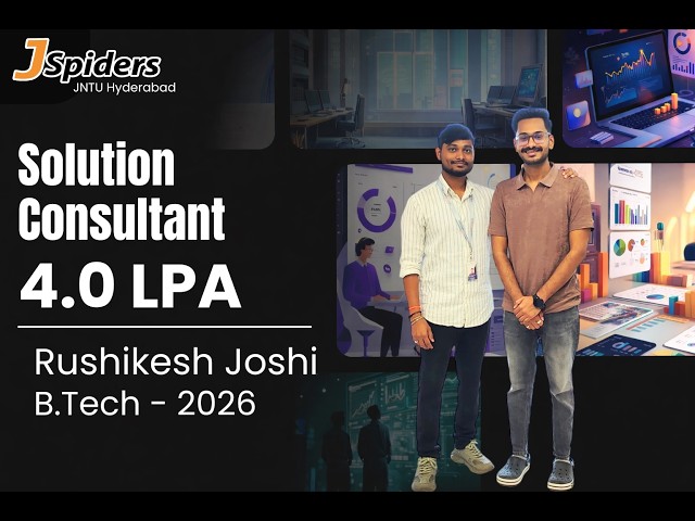 My Placement Journey at Jspiders | Hyderabad JNTU