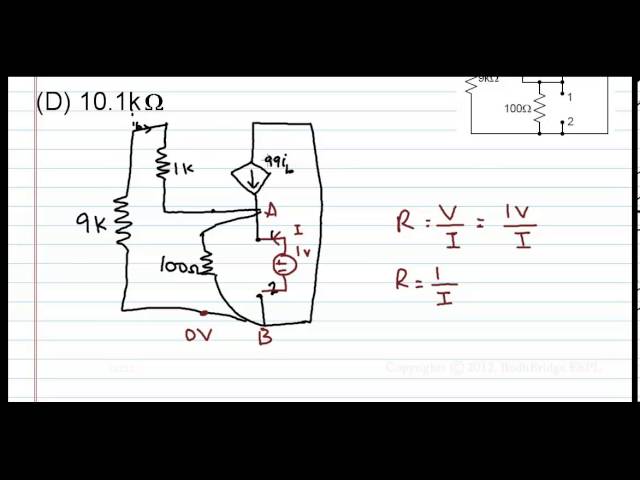 GATE - ECE - Analog Circuits