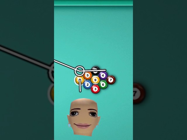 Tutorial to win in one go at 8 Ball Pool 👹 #8ballpool #spanish