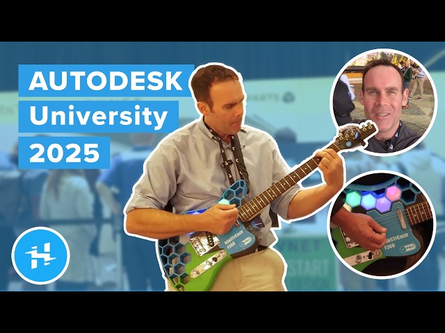 Look Back at Hackster at #AU2025: Robots, Nuclear Tech, & The 3D Printed Guitar!