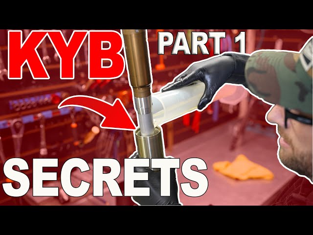 Full KYB Suspension Fork Service   How To Do It Right!   Part 1